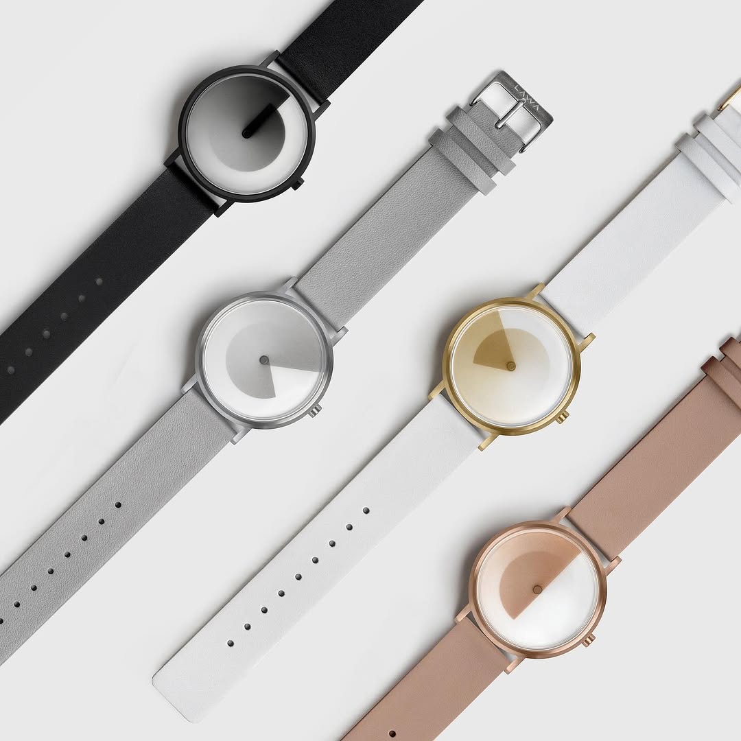 ساعت مچی مینیمال بدون عدد