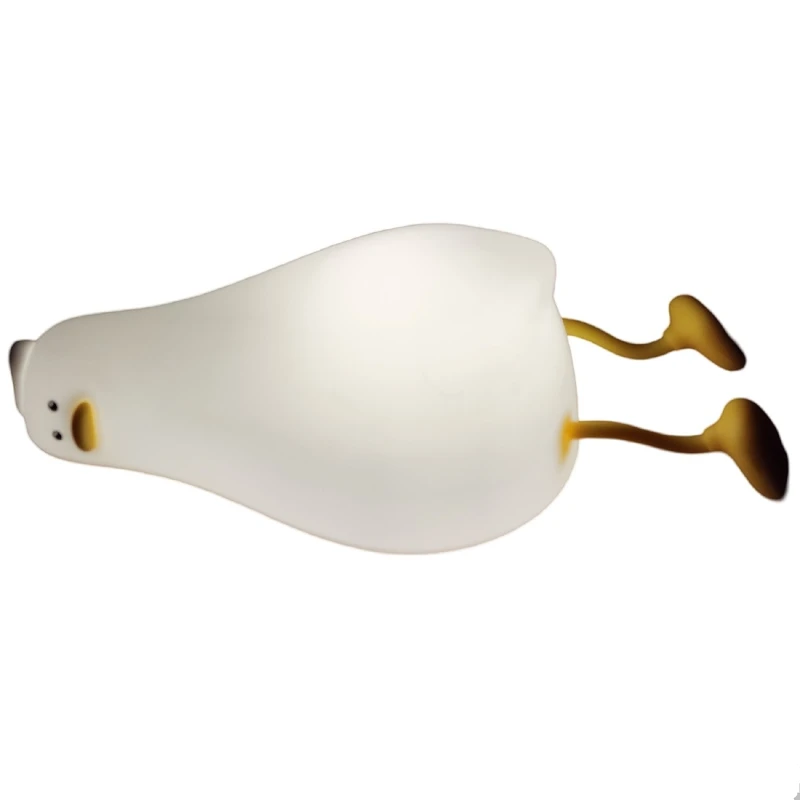 چراغ خواب فانتزی سیلیکونی طرح اردک خسته و خوابیده