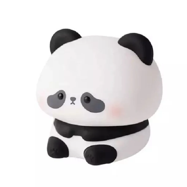 چراغ خواب فانتزی سیلیکونی طرح پاندا خپل نشسته