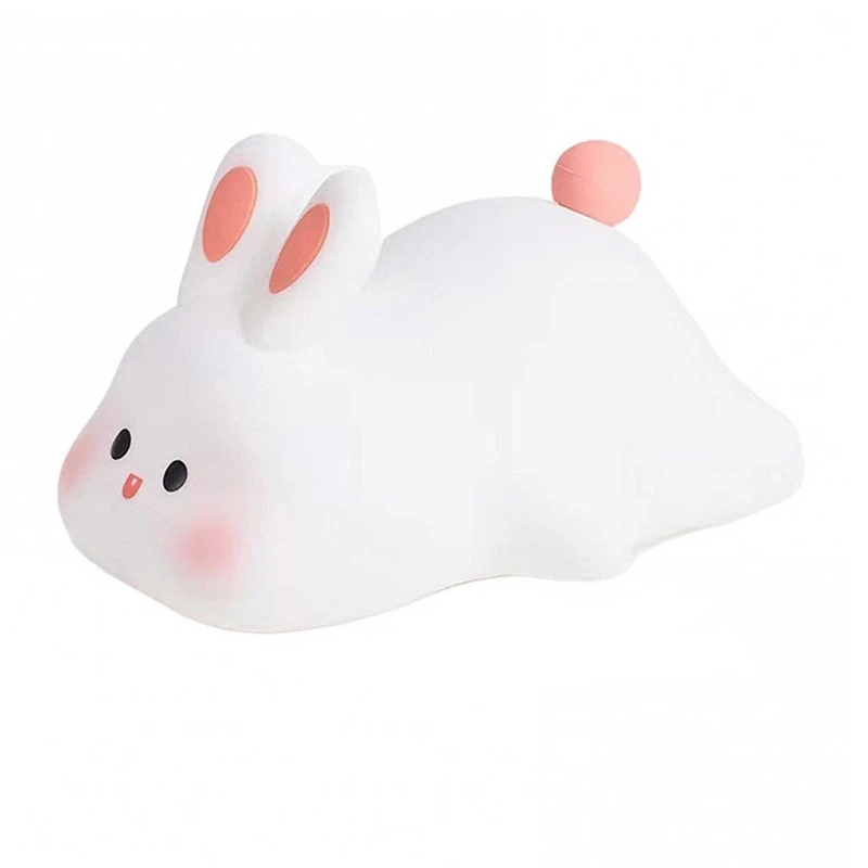 چراغ خواب فانتزی سیلیکونی طرح خرگوش