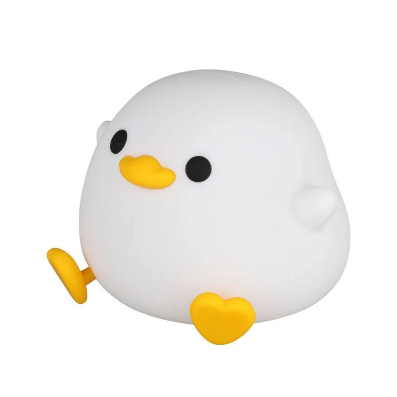 چراغ خواب فانتزی سیلیکونی طرح جوجه اردک